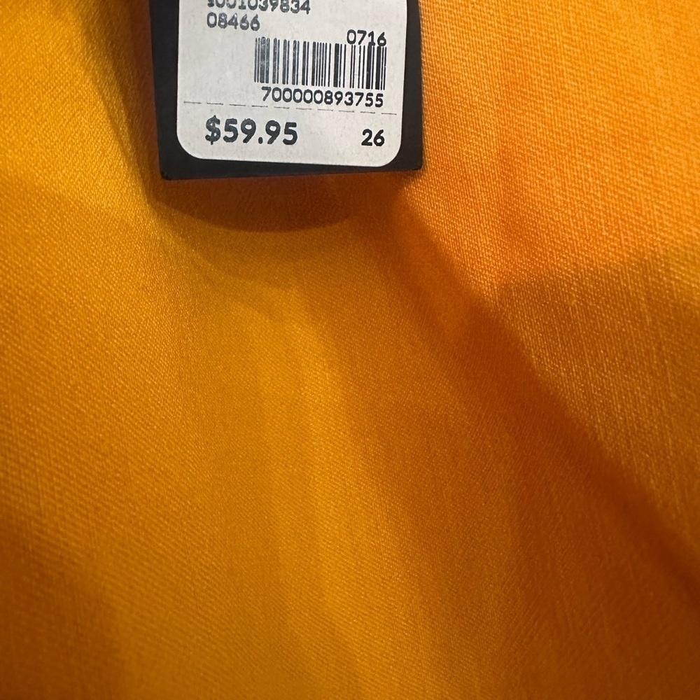 Lane Bryant Women's Vibrant Orange Ankle Pants - Picture 2 of 4
